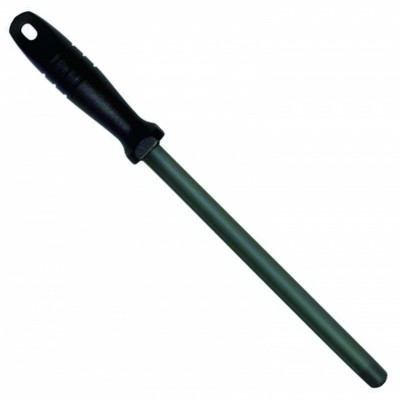 Impact-Resistant Black ceramic knife sharpener rod